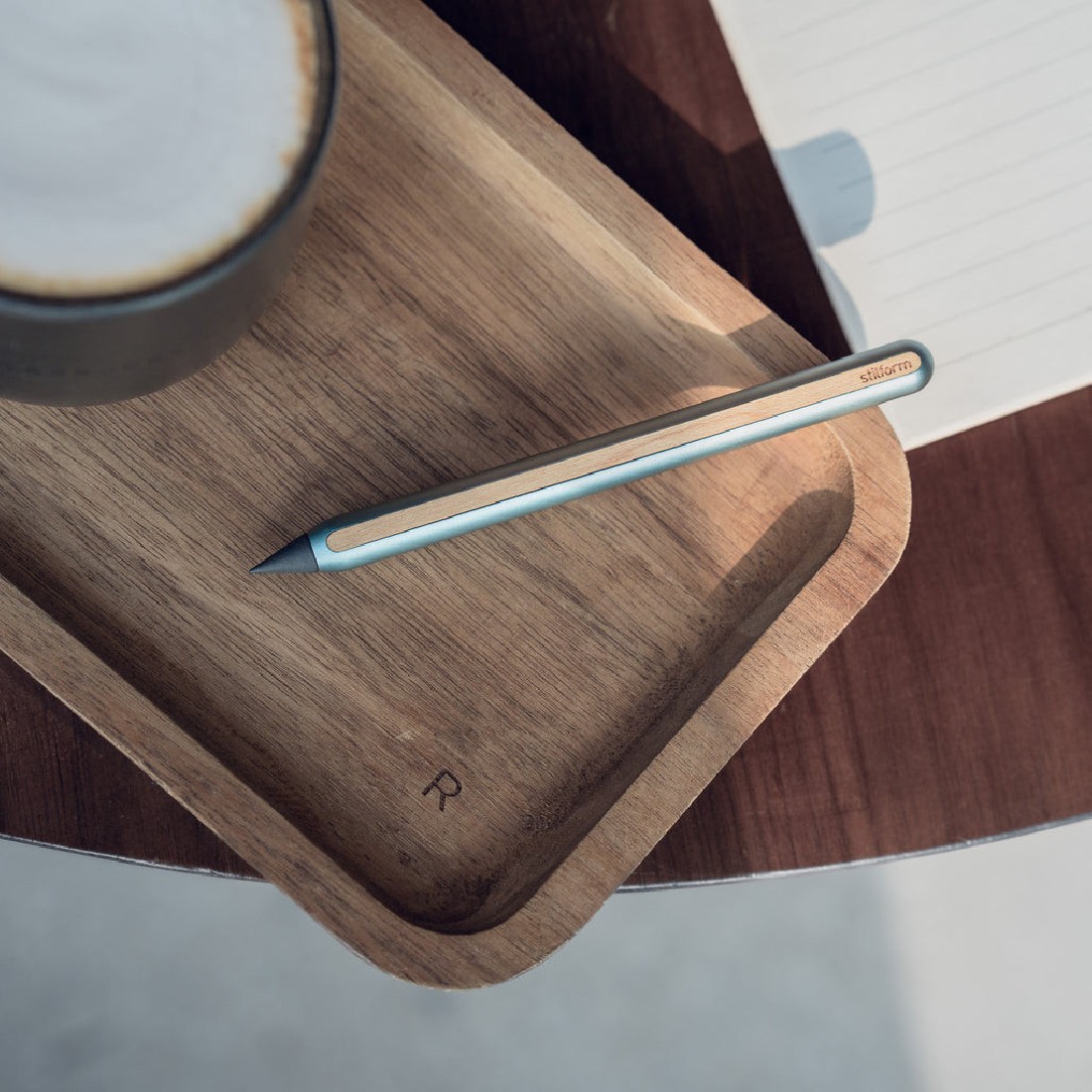 Stilform Aluminium AEON Pencil Heavenslight Blue, limited edition with only 300 pieces wordwide