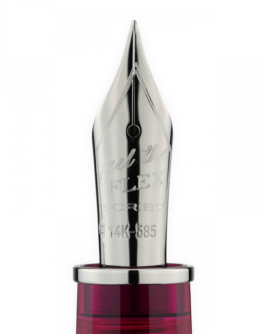 Scribo Feel Ombre Magenta, limited edition 219,  fountain pens