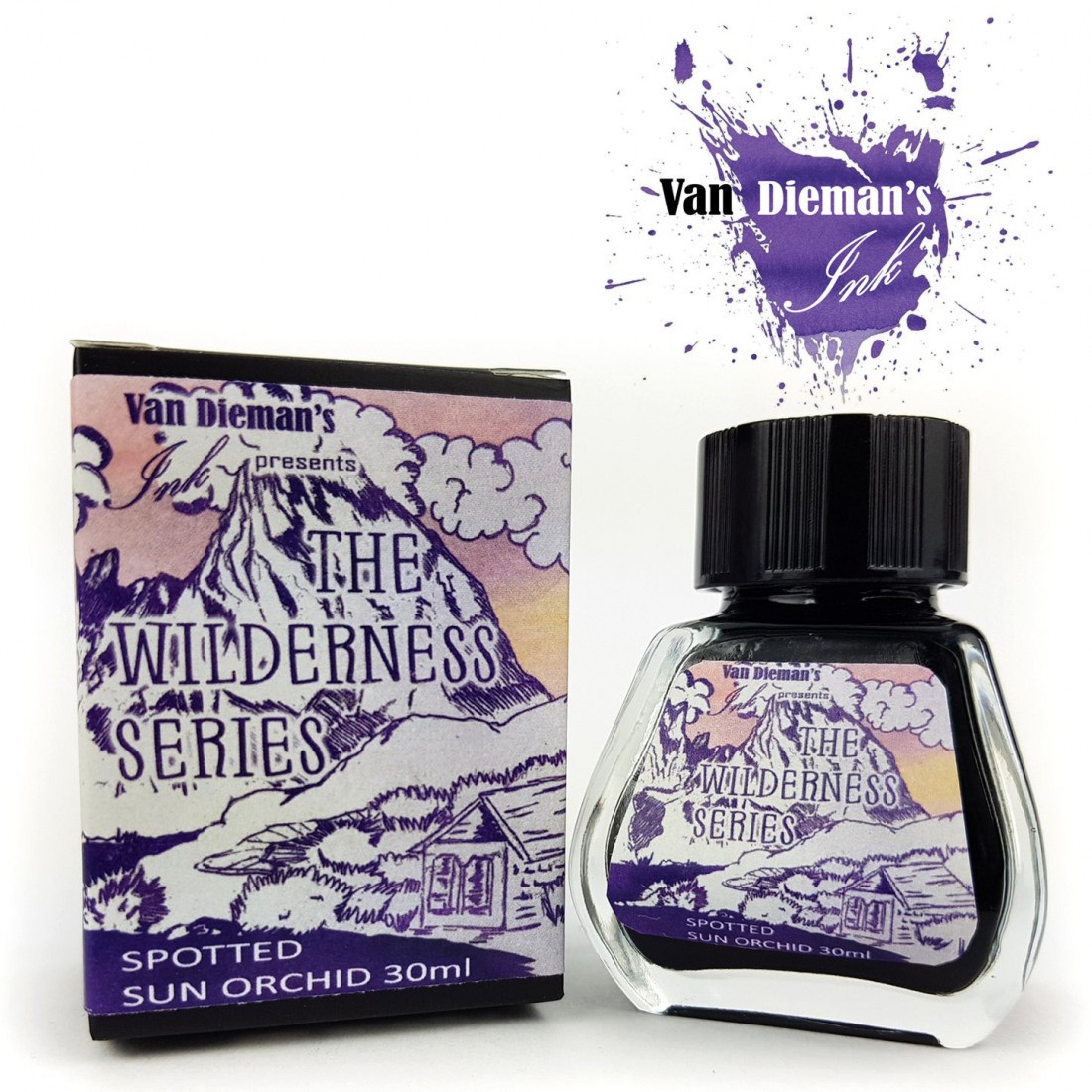 Van Diemans Wilderness - Spotted Sun Orchid - Fountain Pen 30ml Ink