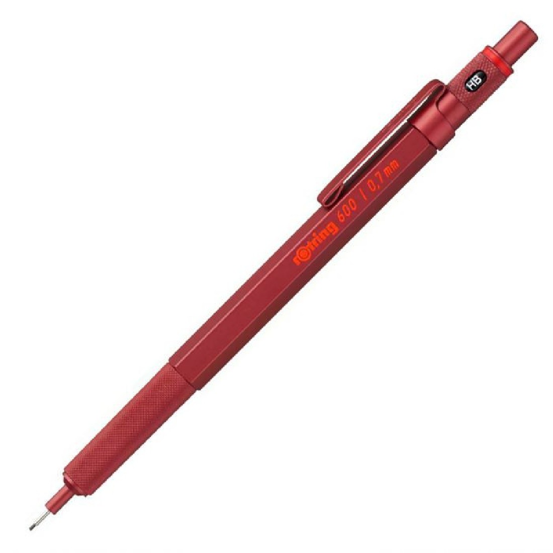 Rotring 600 Red Set Ballpen and Mechanical Pencil 0.7mm