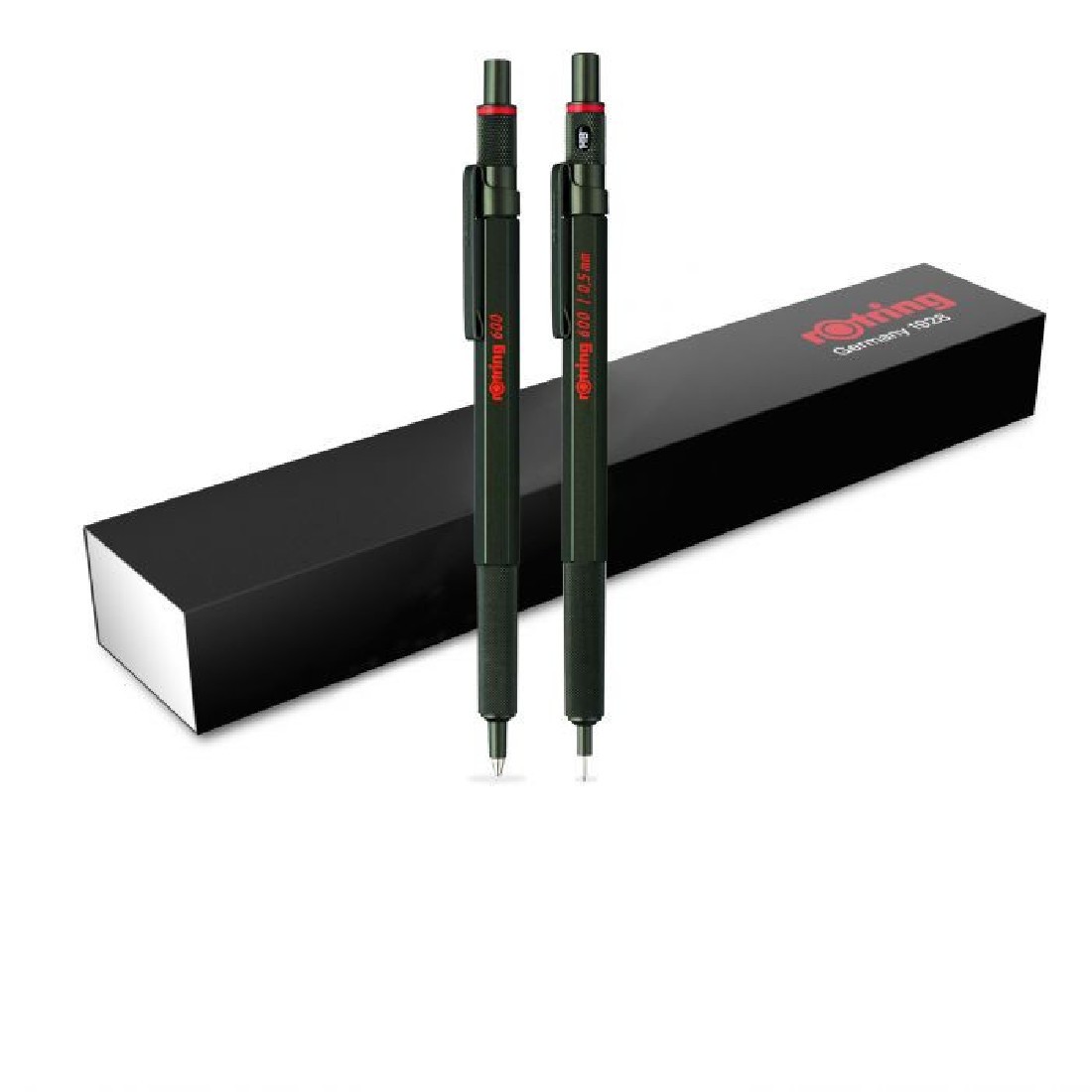Rotring 600 Green Set Ballpen and Mechanical Pencil 0.5