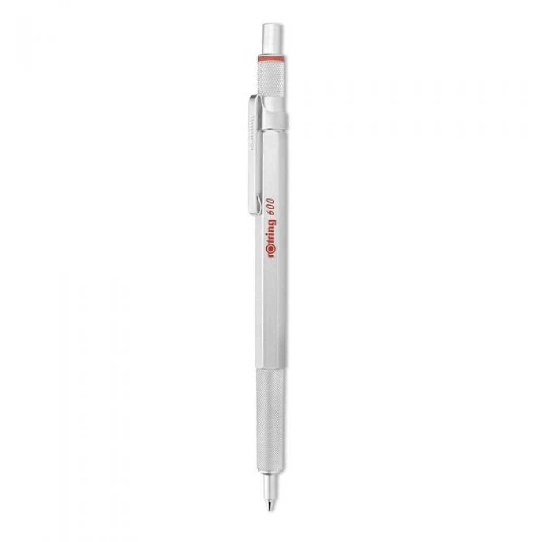 Rotring 600 Silver Set Ballpen and Mechanical Pencil 0.7