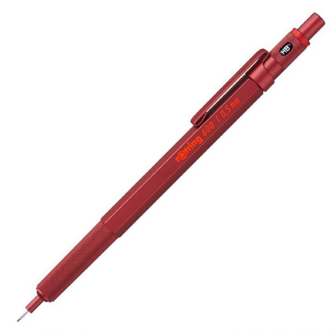 Rotring 600 Red Set Ballpen and Mechanical Pencil 0.5