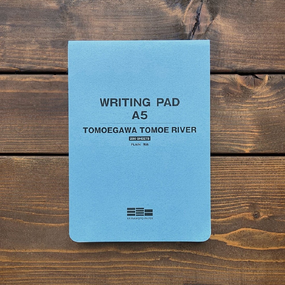 Yamamoto writing pad A5, 200sheets, plain,Tomoegawa Tomoe River