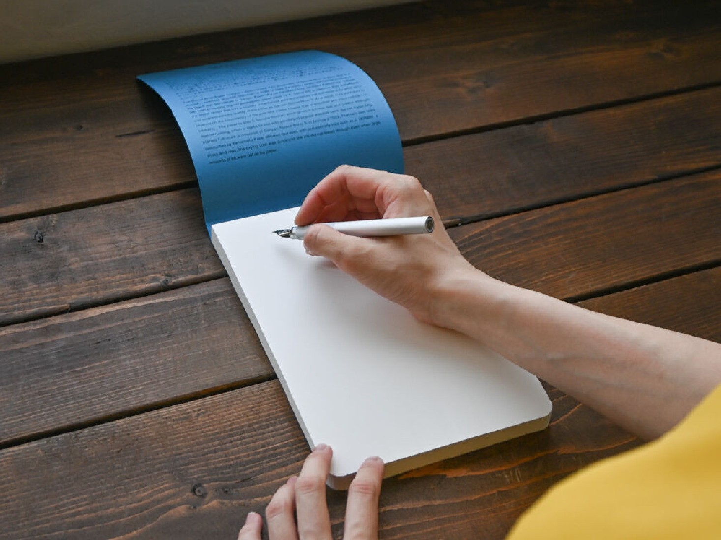 Yamamoto writing pad A5, 200sheets, plain, Sanzen Tomoe River S