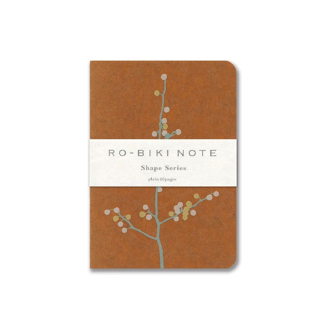 Yamamoto Ro-Biki Note Shape Series Branch Flowers, dotted 88x125mm