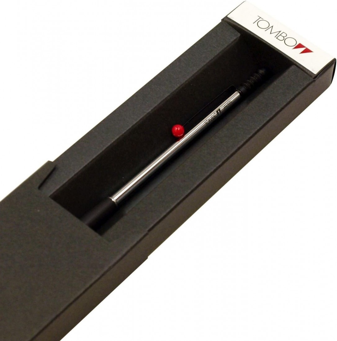 Tombow Zoom 707 Black with red trims Ballpoint Pen Bc-zss