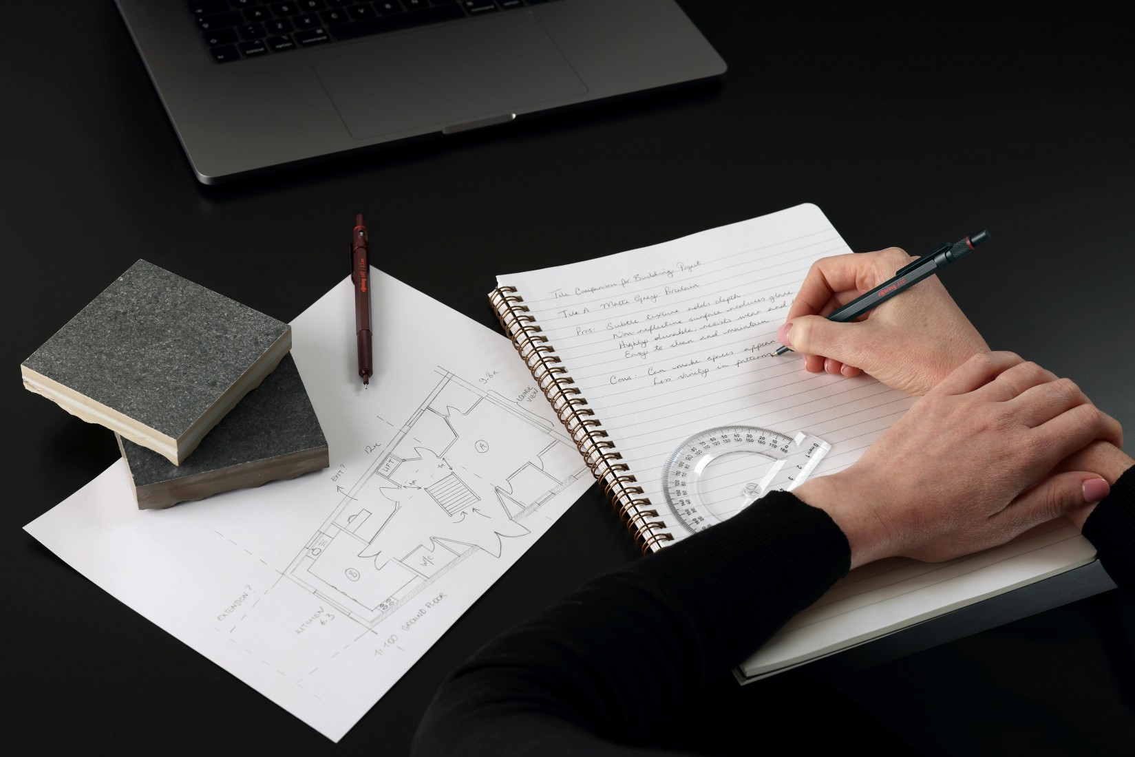 Rotring 600 Dark Stone Ballpen