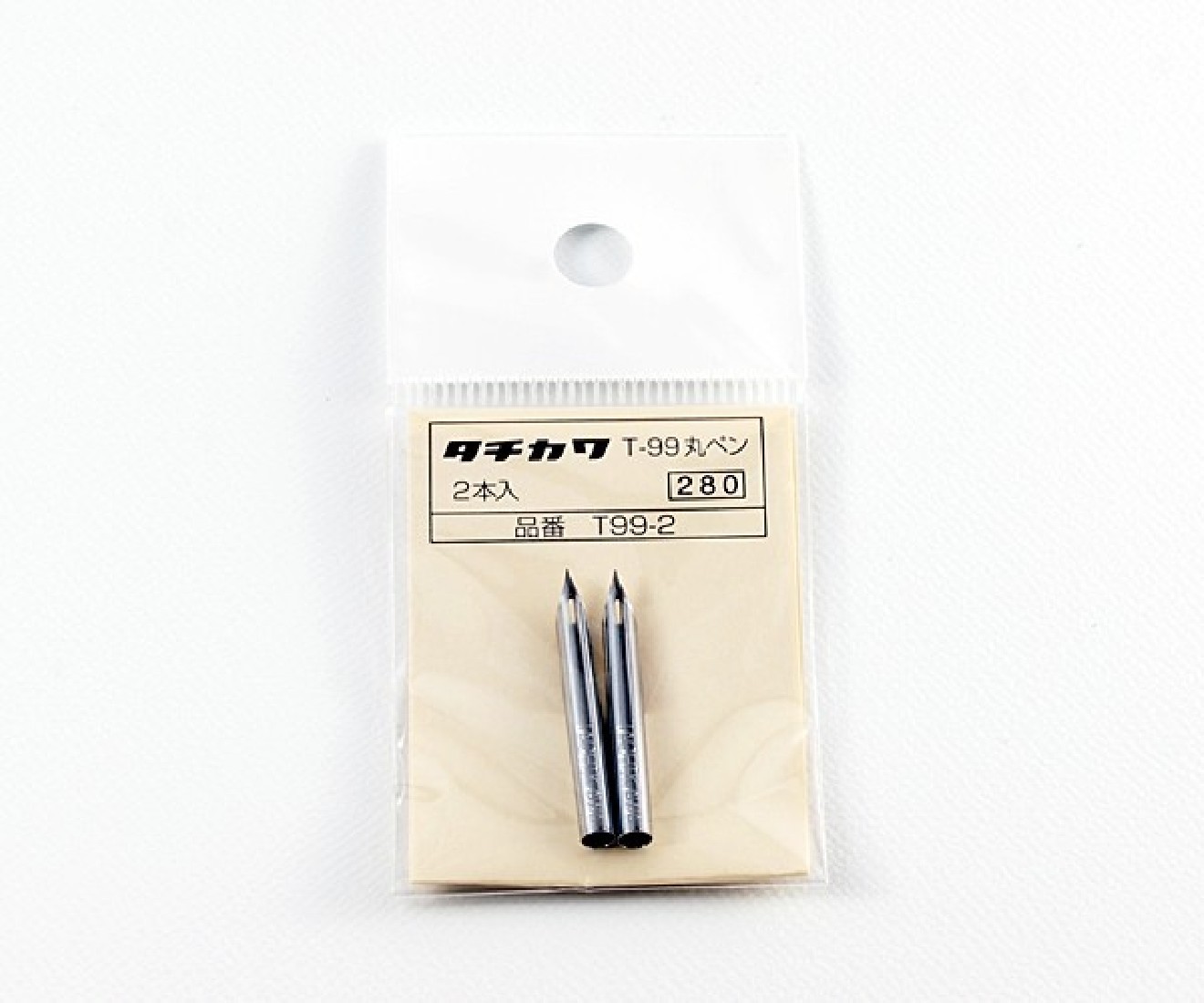 Tachikawa Comic Pen 99 round pen, pack of 2