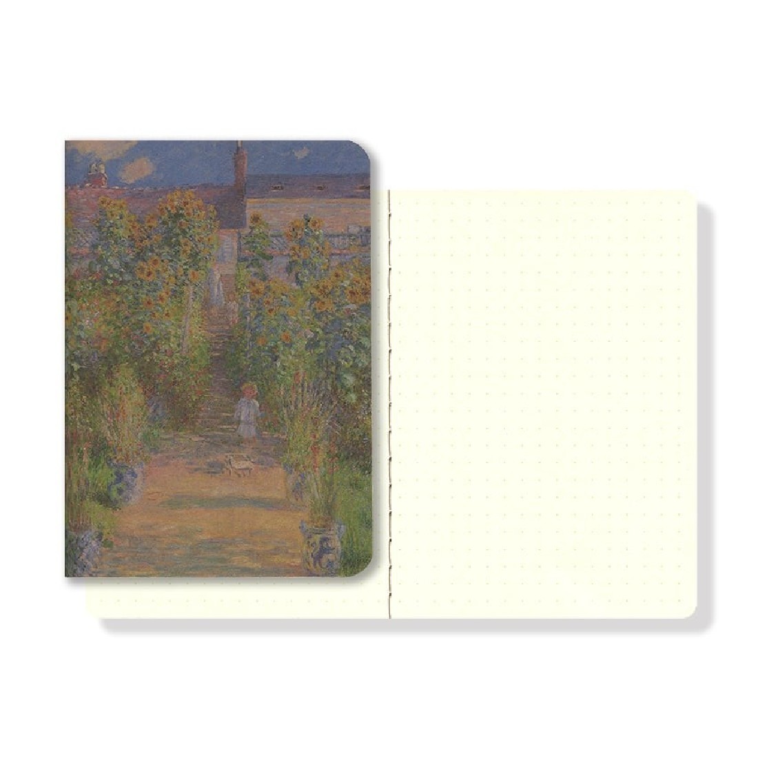 Yamamoto notebook Ro-biki Museum series, Garden,  dotted  88×126 mm, 60 pages GA052