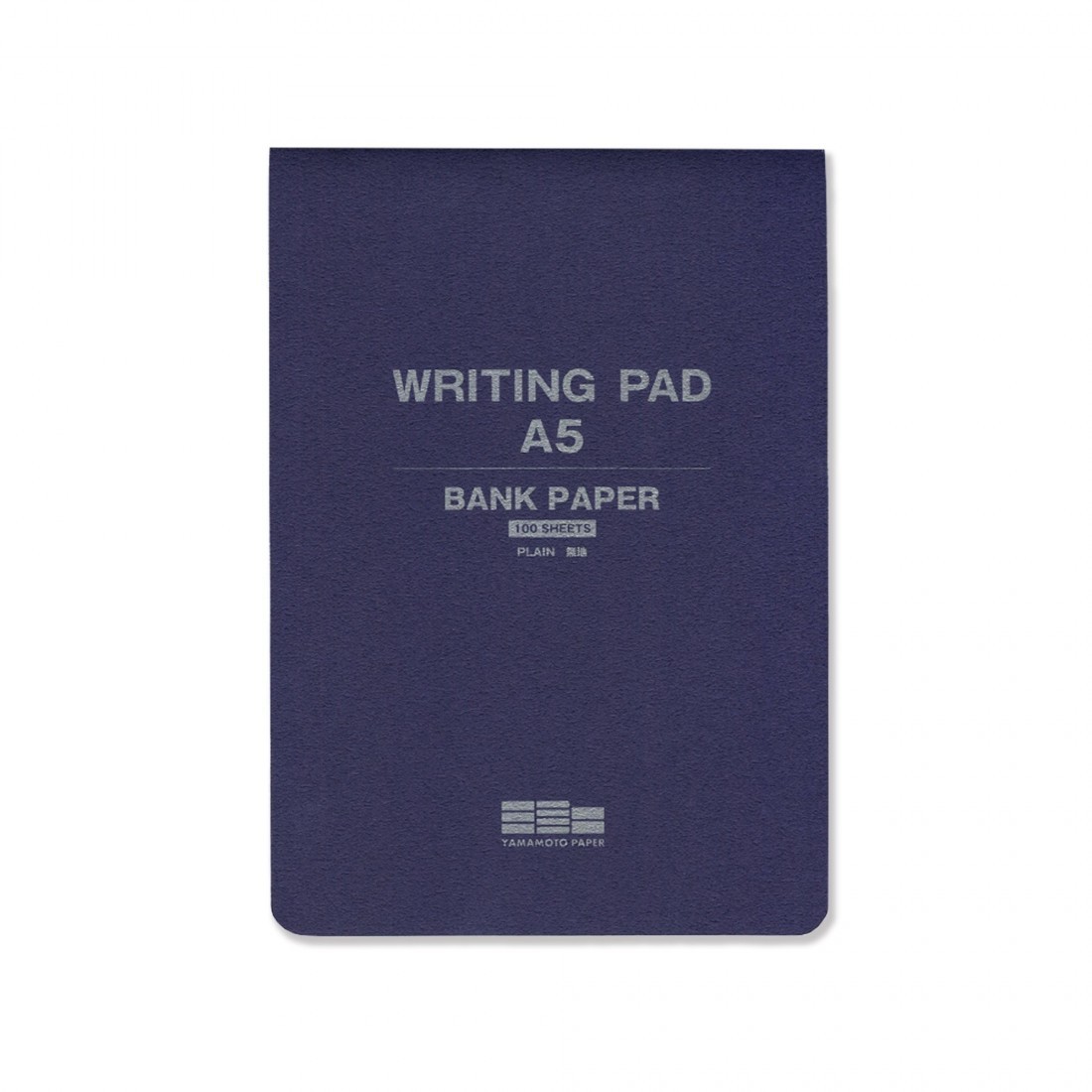 Yamamoto writing pad A5, Bank paper, 200 pagess, plain, 66,3g