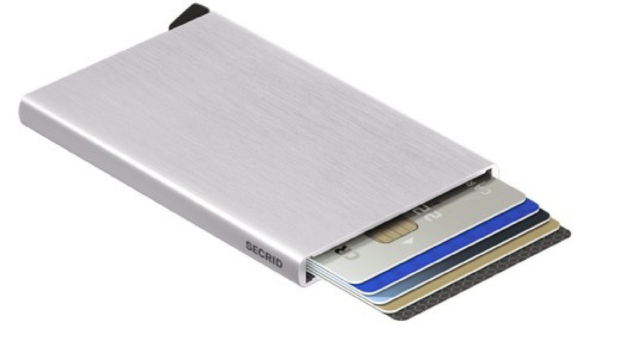 SECRID CARDPROTECTOR C BRUSHED SILVER Se