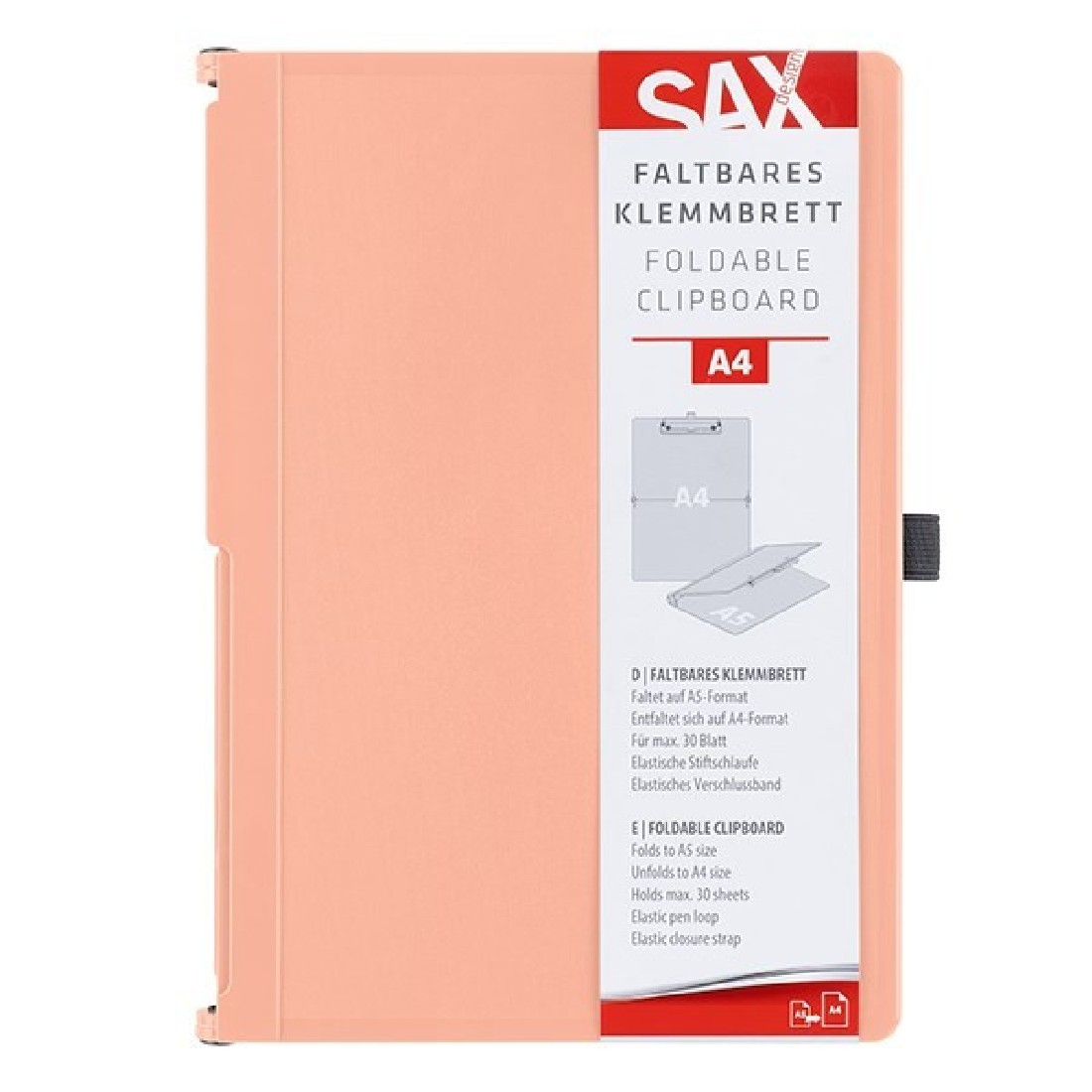 Πιάστρα Αναδιπλούμενη Σομόν Α4/Α5 30φ 750-21 SAX