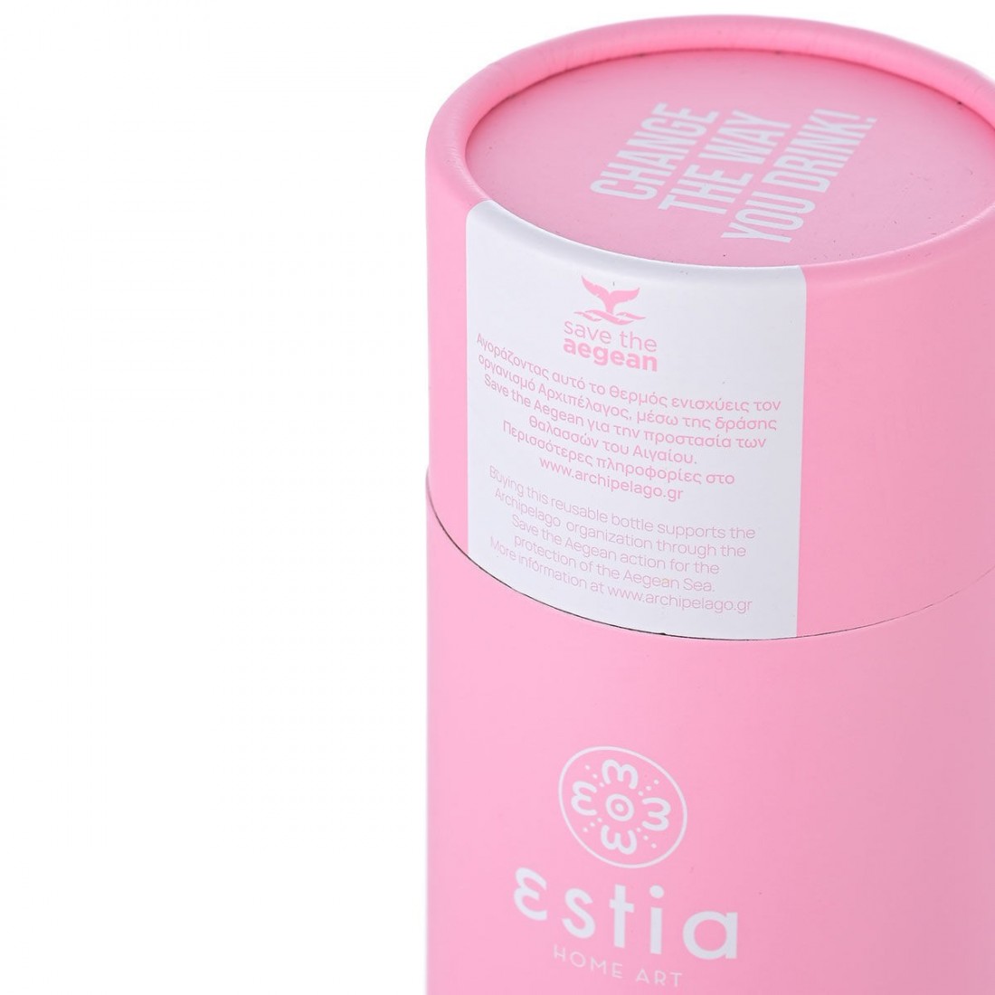 Travel Flask 500ml Blossom Rose 01-7812 Estia Home Art
