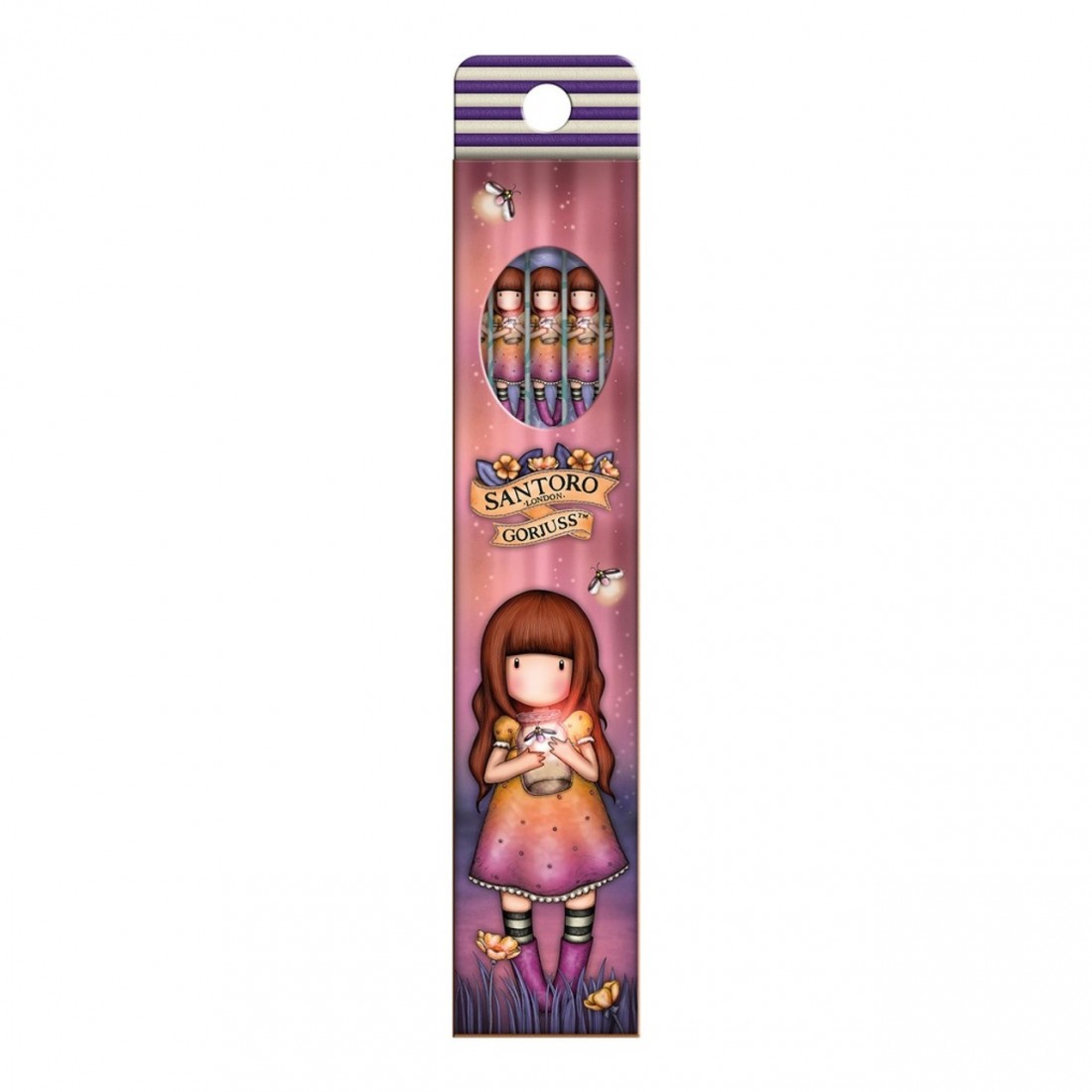 Set of 5 Pencils - Firefly Dawn 1311gj06 Santoro Gorjuss