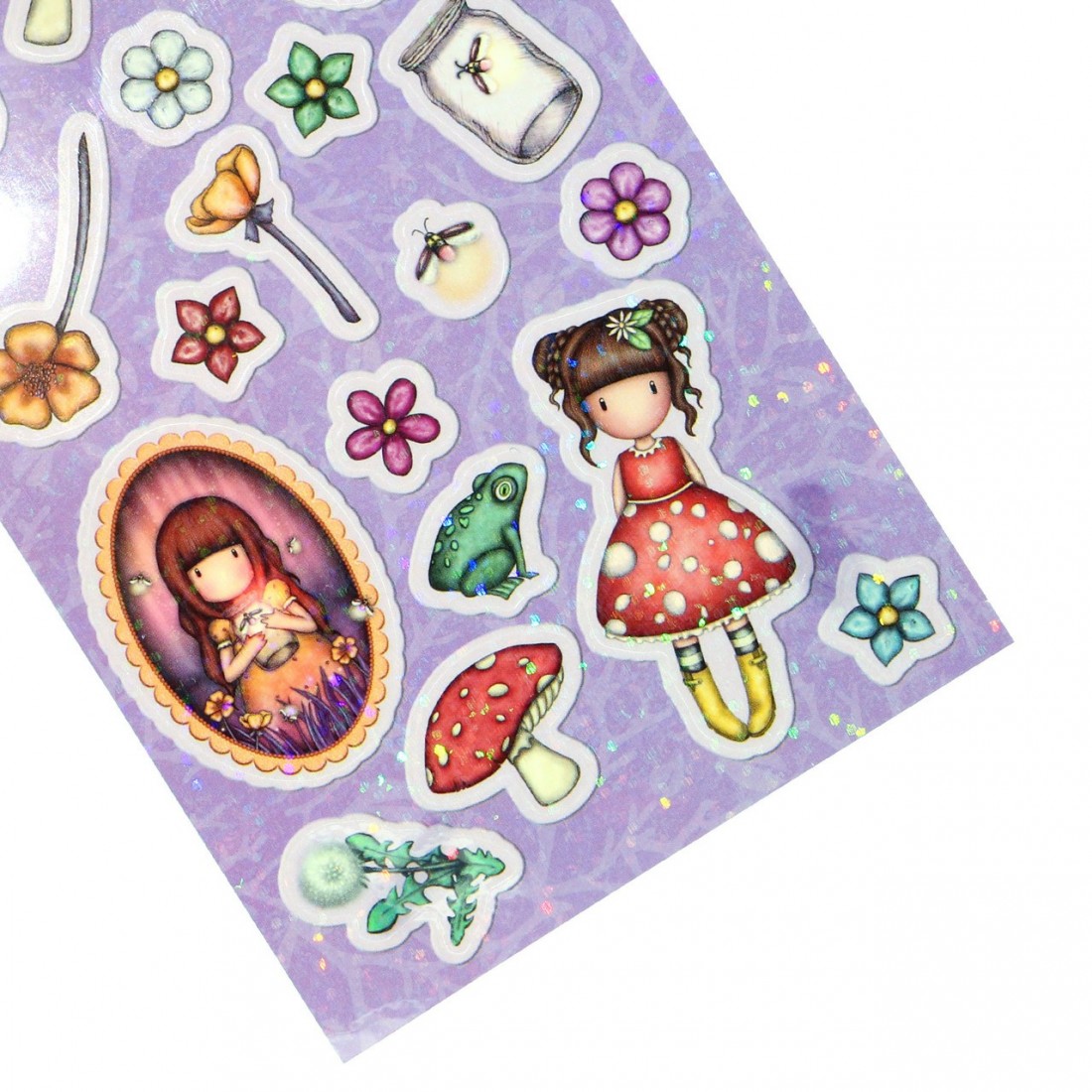 Sticker Pack - Firefly Dawn / Little Mushroom 680GJ022 Santoro Gorjuss