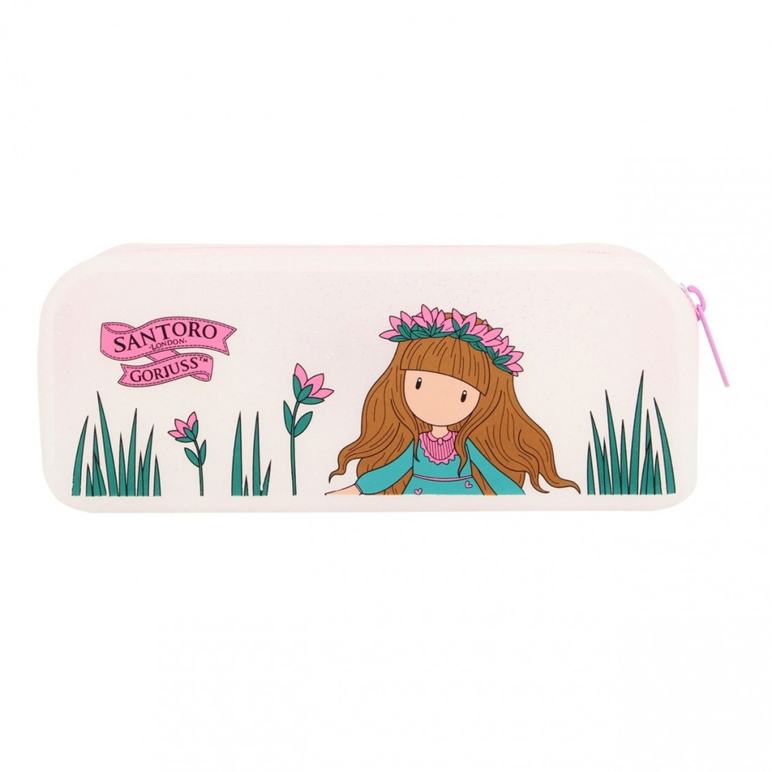 Κασετίνα Glitter Pencil Case - Woodland Wildflower 1337GJ04 Santoro Gorjuss