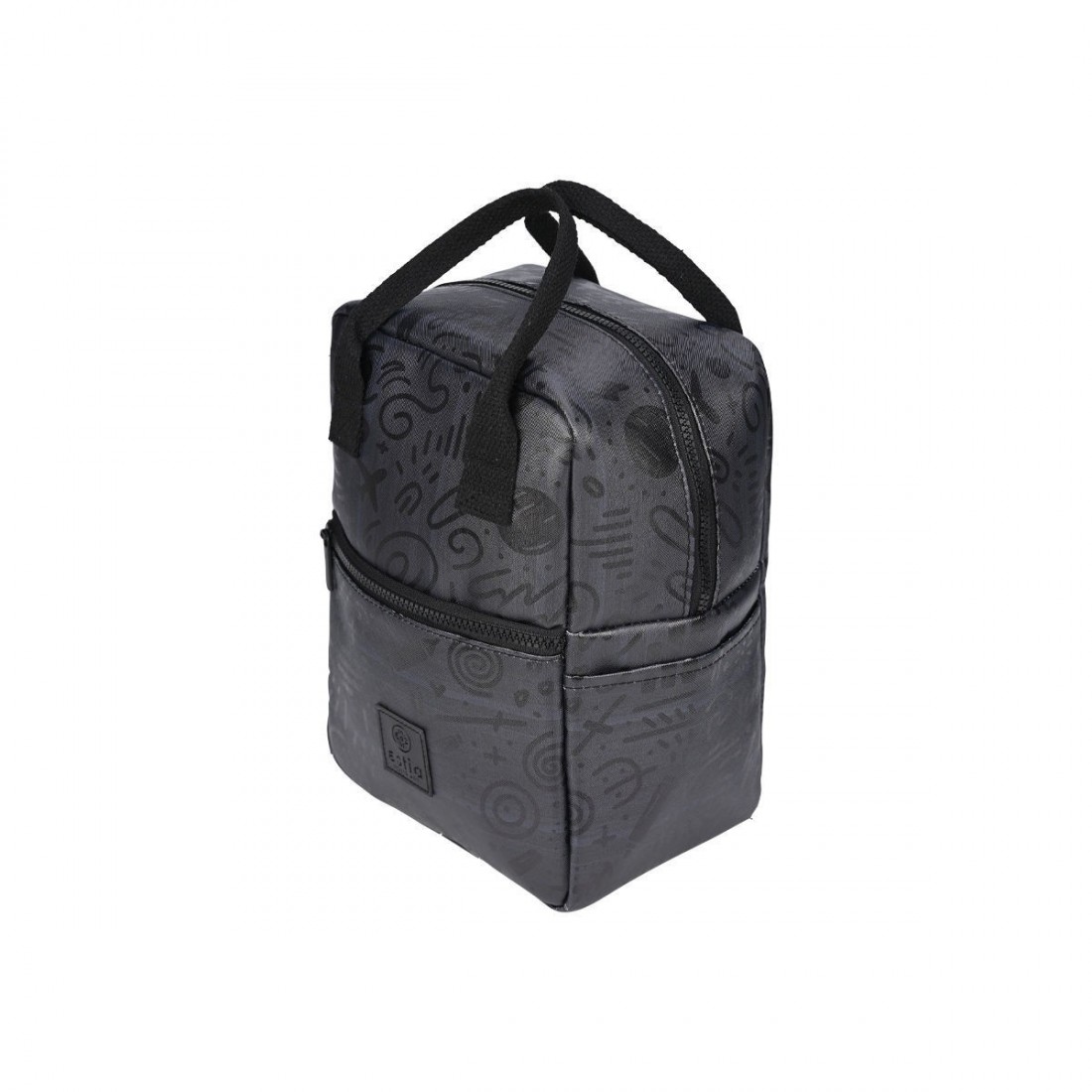 Ισοθερμική Τσάντα Φαγητού (7Lit) Noir Echo 22389 Estia Home Art