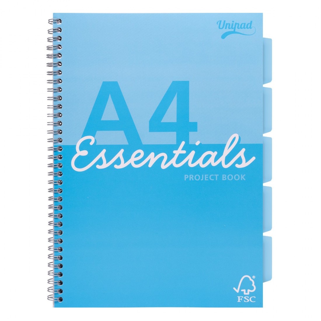 Τετράδιο Σπιράλ Α4 Essentials Project Book 5 Θέματα 200 Σελίδες ESS-PROBA4ST Pukka Pad