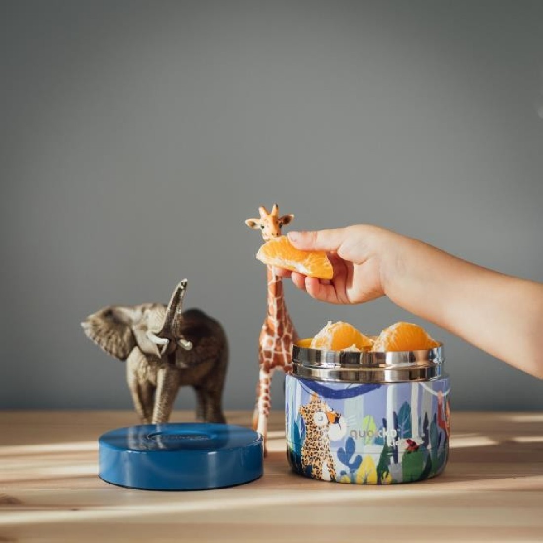 Δοχείο Φαγητού Θερμός 360ml Whim Jungle 40097 Quokka Kids