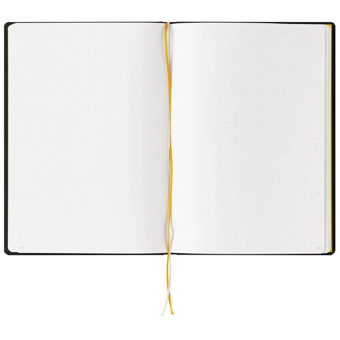 Maruman Mnemosyne  Journal Notebook A5 5mm Dot Grid Black N888-05