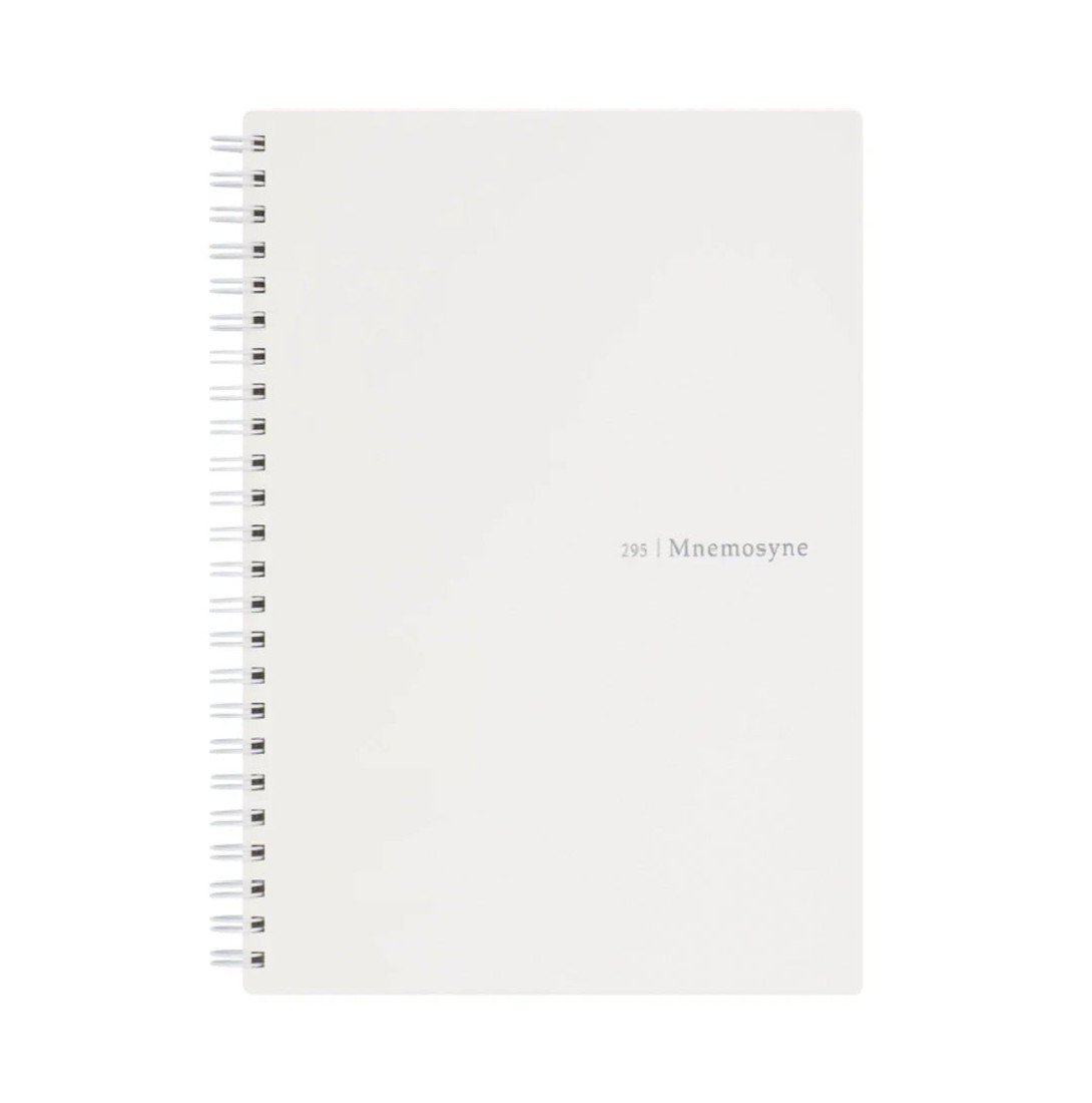Mnemosyne spiral notebook white 295-06 A5 5mm 80sheets ruled 80gr