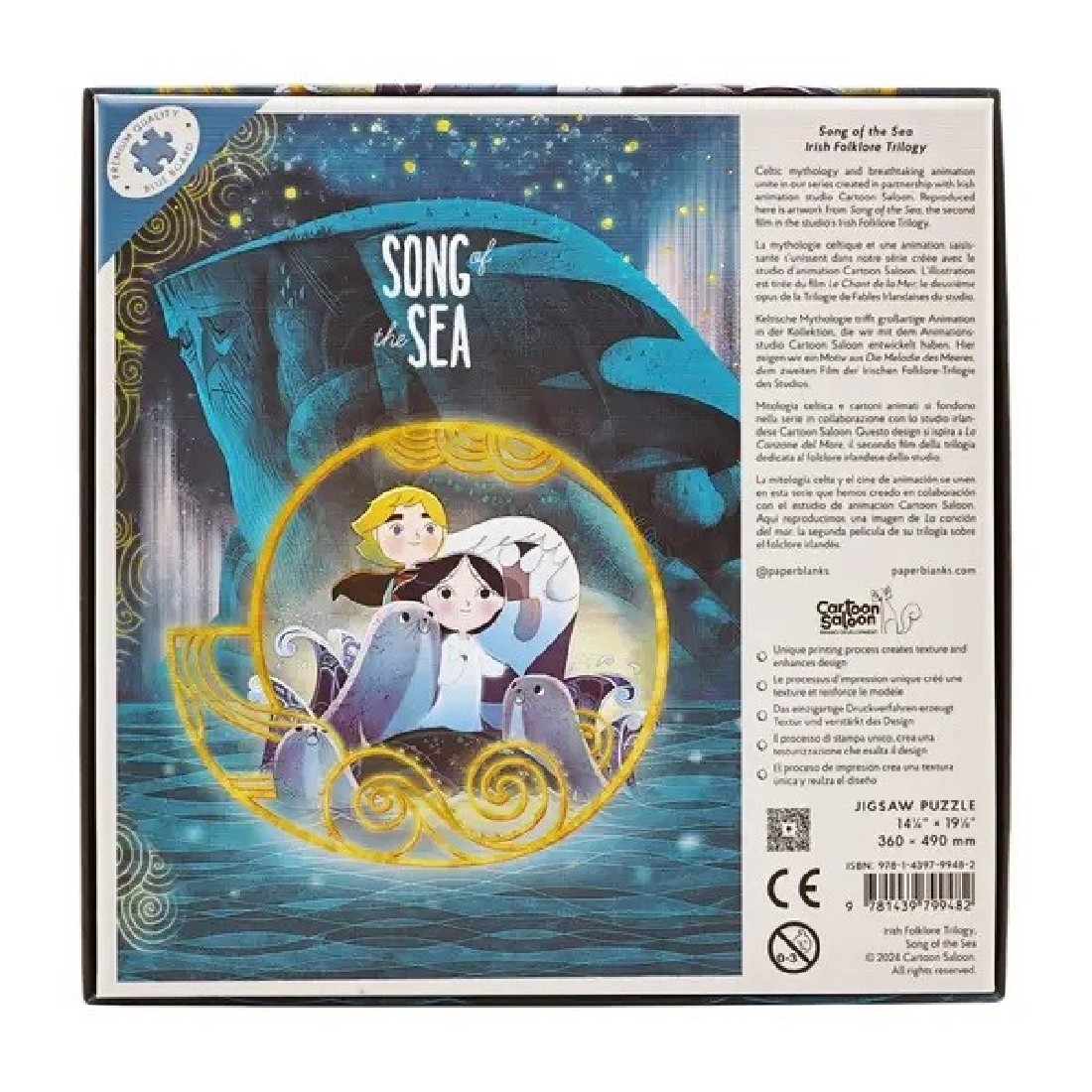 Jigsaw puzzle 500pcs, Song of the Sea Paperblanks