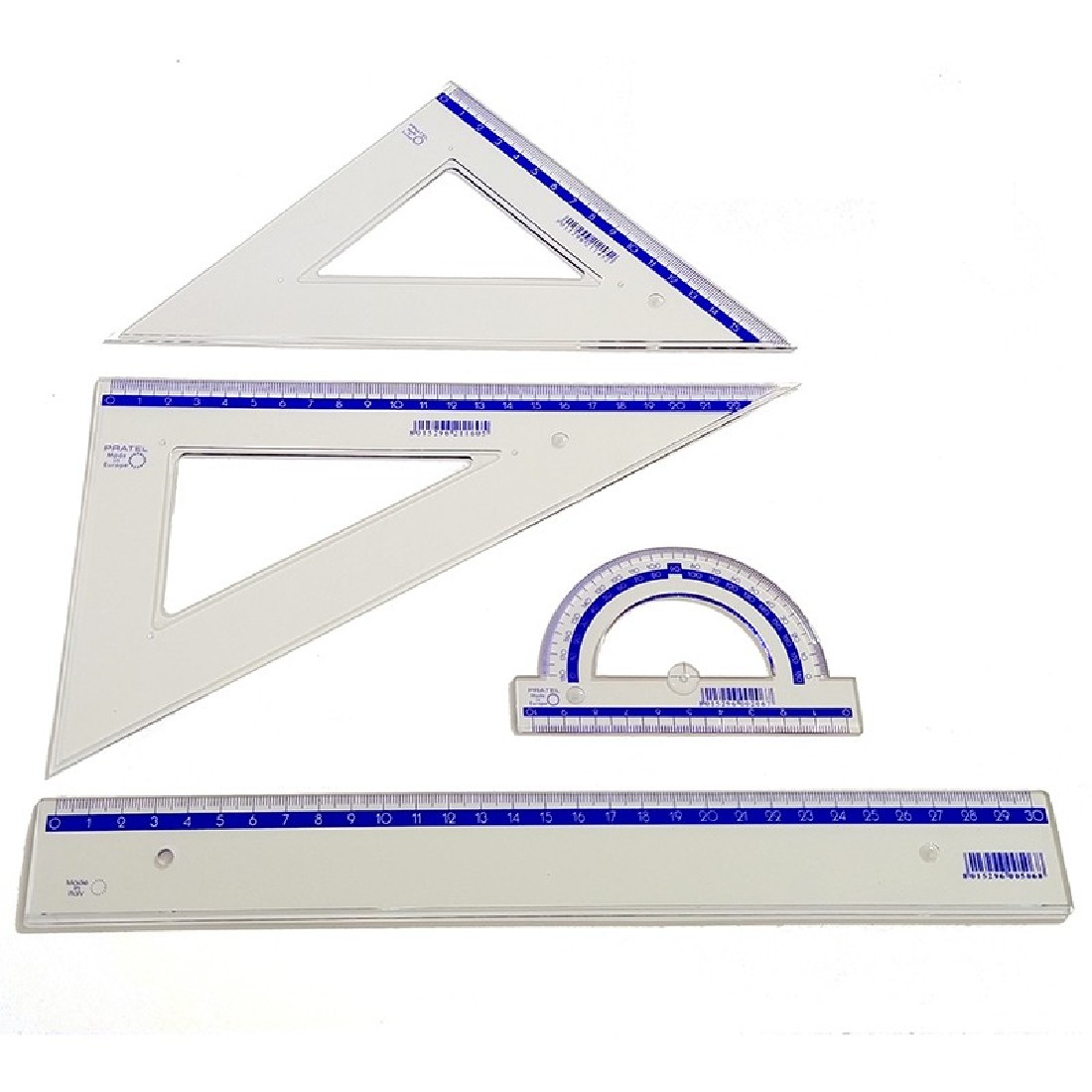 Σετ Γεωμετρικών Οργάνων 30cm Ν2011 Pratel