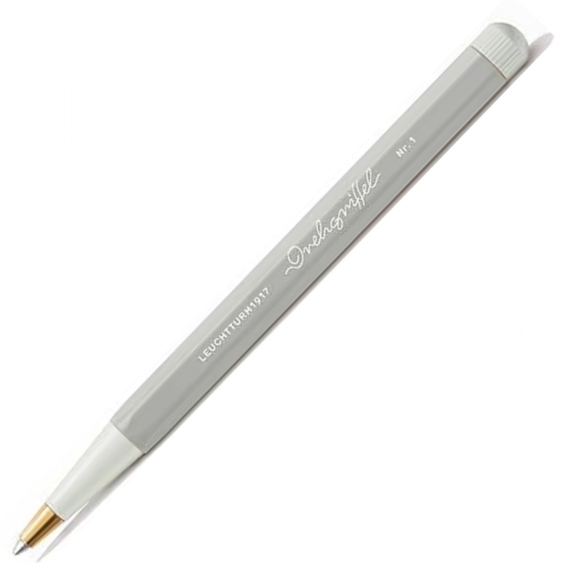 Leuchtturm 1917 Drehgriffel Nr.1 Light Grey Ballpoint pen with royal blue ink