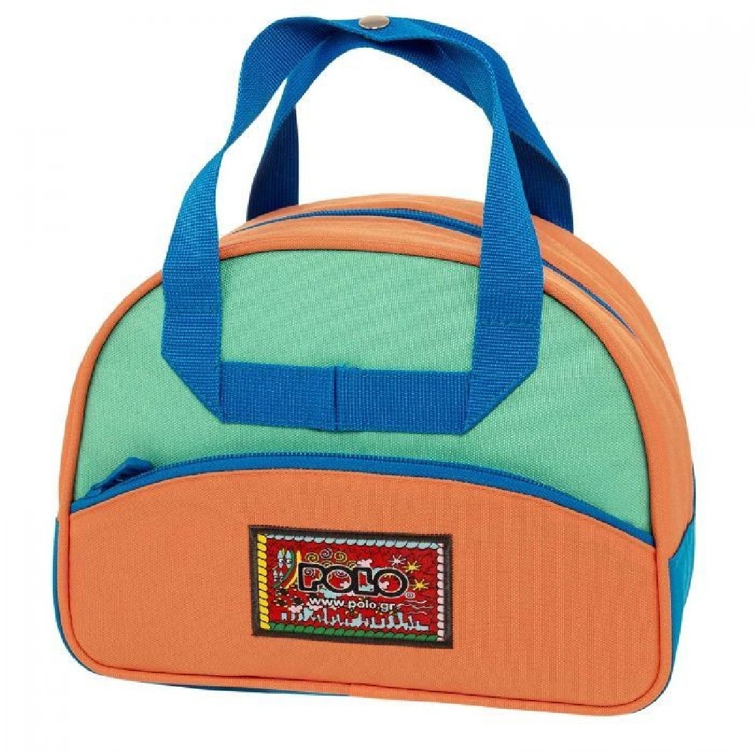 Ισοθερμικό τσαντάκι φαγητού Vintage Green-Orange 907081-6873 (2025)