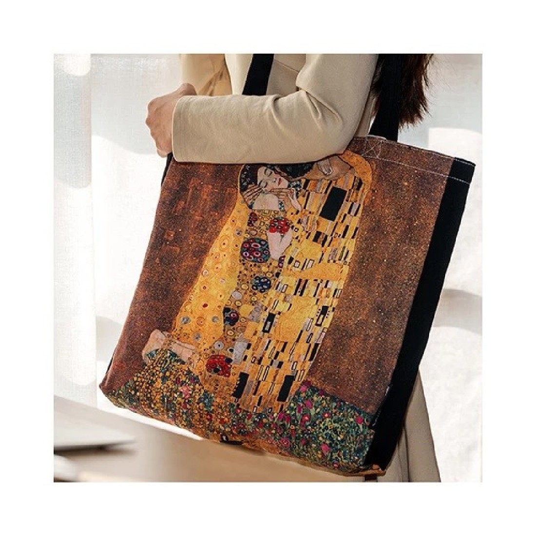 Paperblanks Canvas Bag Klimt, the Kiss P