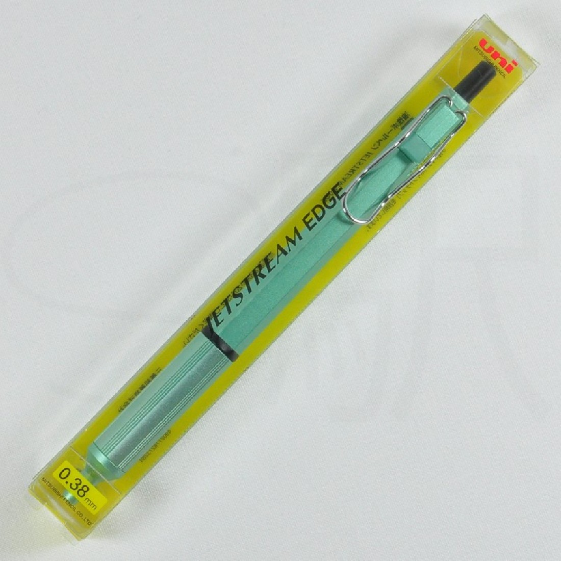 Uni Mitsubishi Edge mint green 0.38mm ballpen SNX-1003-38 UM