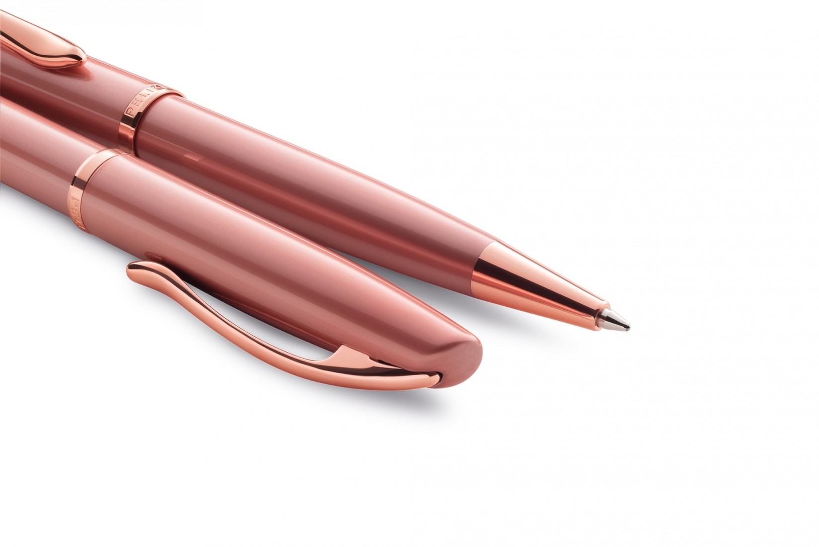 Pelikan Jazz Noble Elegance Metallic Rose 821872 Set Ballpen and Fountain Pen