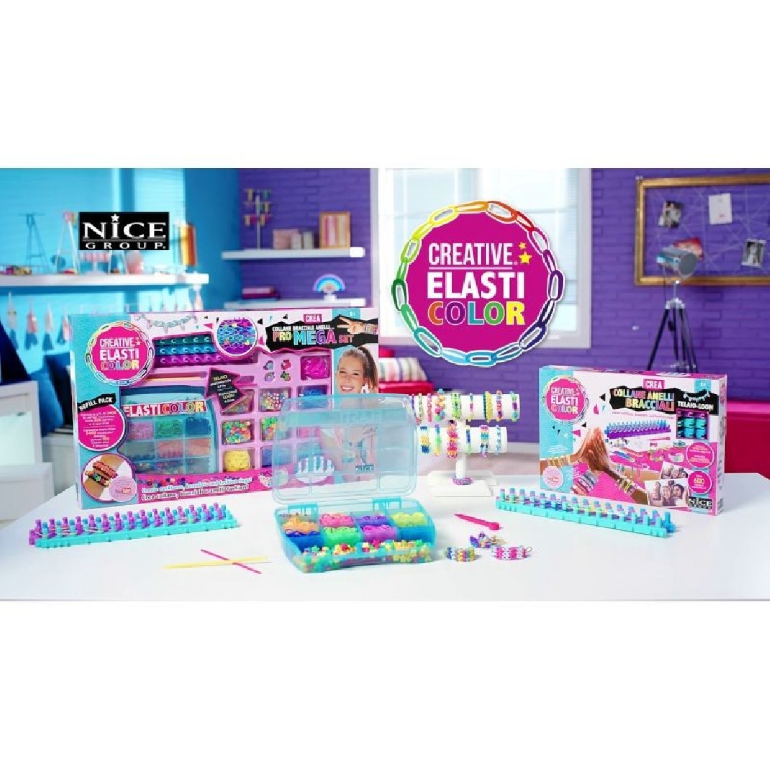Pro mega σετ Λαστιχάκια GIRABRILLA 03002 Nice Group