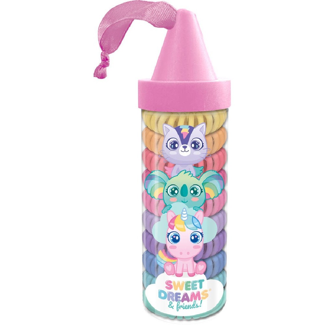 Hair ties in case KL11629 Sweet Dreams & Friends