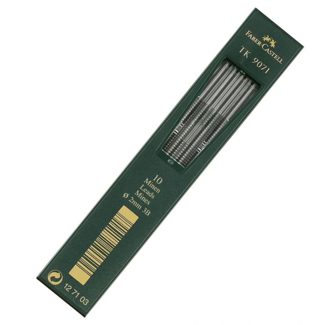 Refill Leads For Mechanical Pencils 2mm, 3Β 127103 Faber Castell