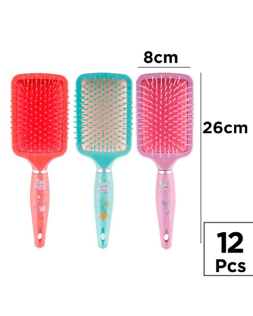 Hair Brush Be classy  BD007-01 Big Dream Girls (Coral)