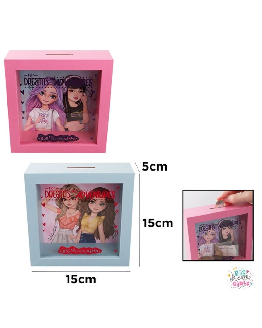 Money Box For Dreams and Adventures BD23034 Big Dream Girls