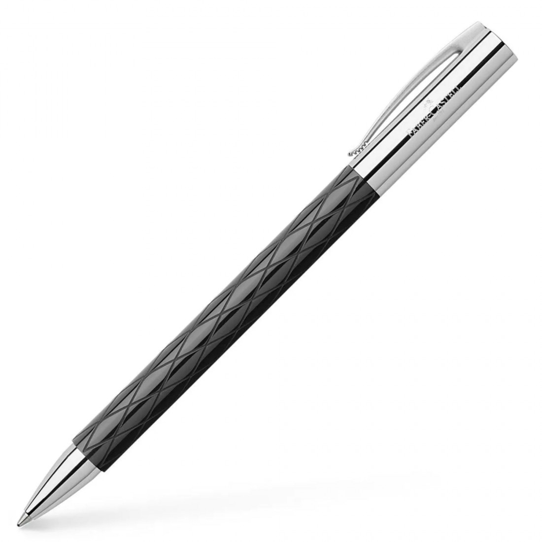 Faber Castell Ambition Black Rhombus Ballpen 148900