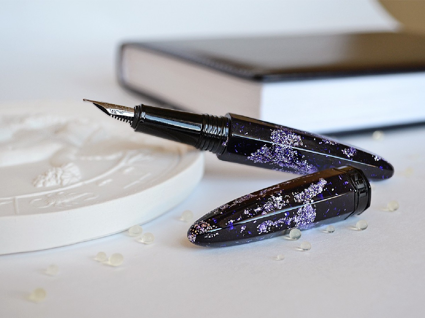Benu Minima Purple Flame Fountain Pen