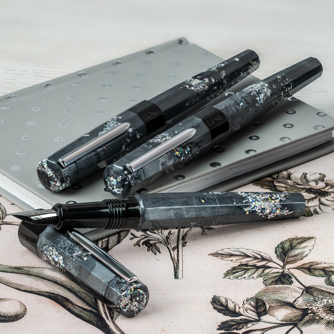 Benu Euphoria Caviar Fountain Pen.