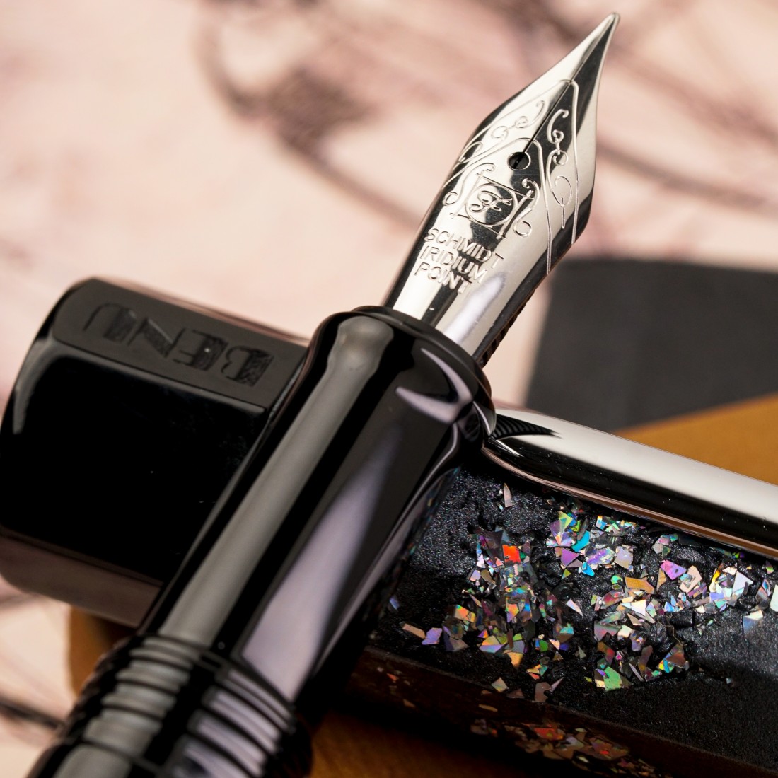 Benu Euphoria Caviar Fountain Pen.