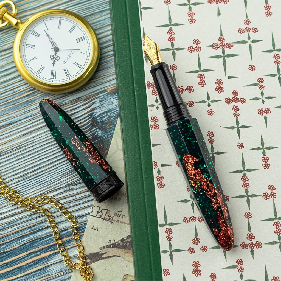 Benu Minima Berry Field Fountain Pen