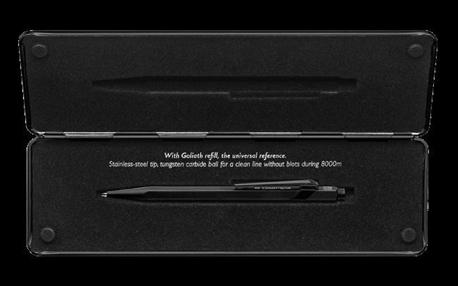 CARAN DACHE 849 with holder Black ballpoint pen 0849.496