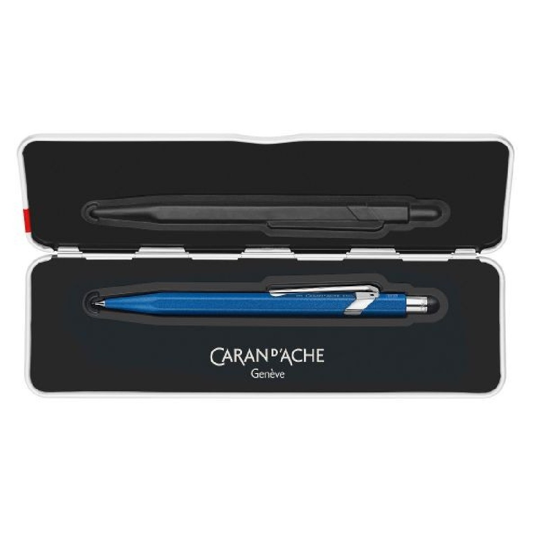 Caran DAche 849 Colormat-X Mettalic Blue Mechanical Pencil 0844.635