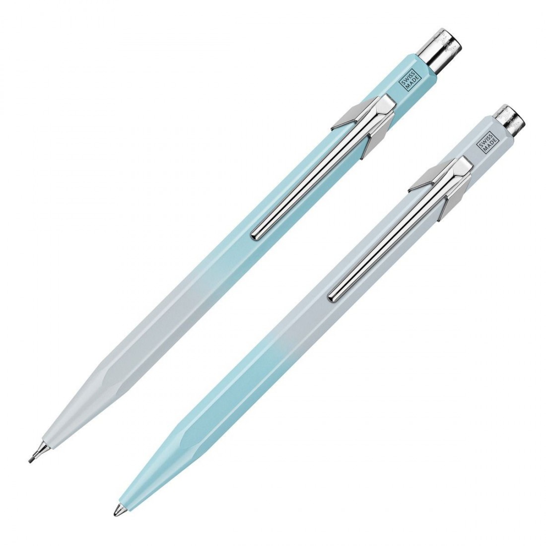Caran DAche 849 Blue Lagoon Set Ballpen and Mechanical pencil 8490.704