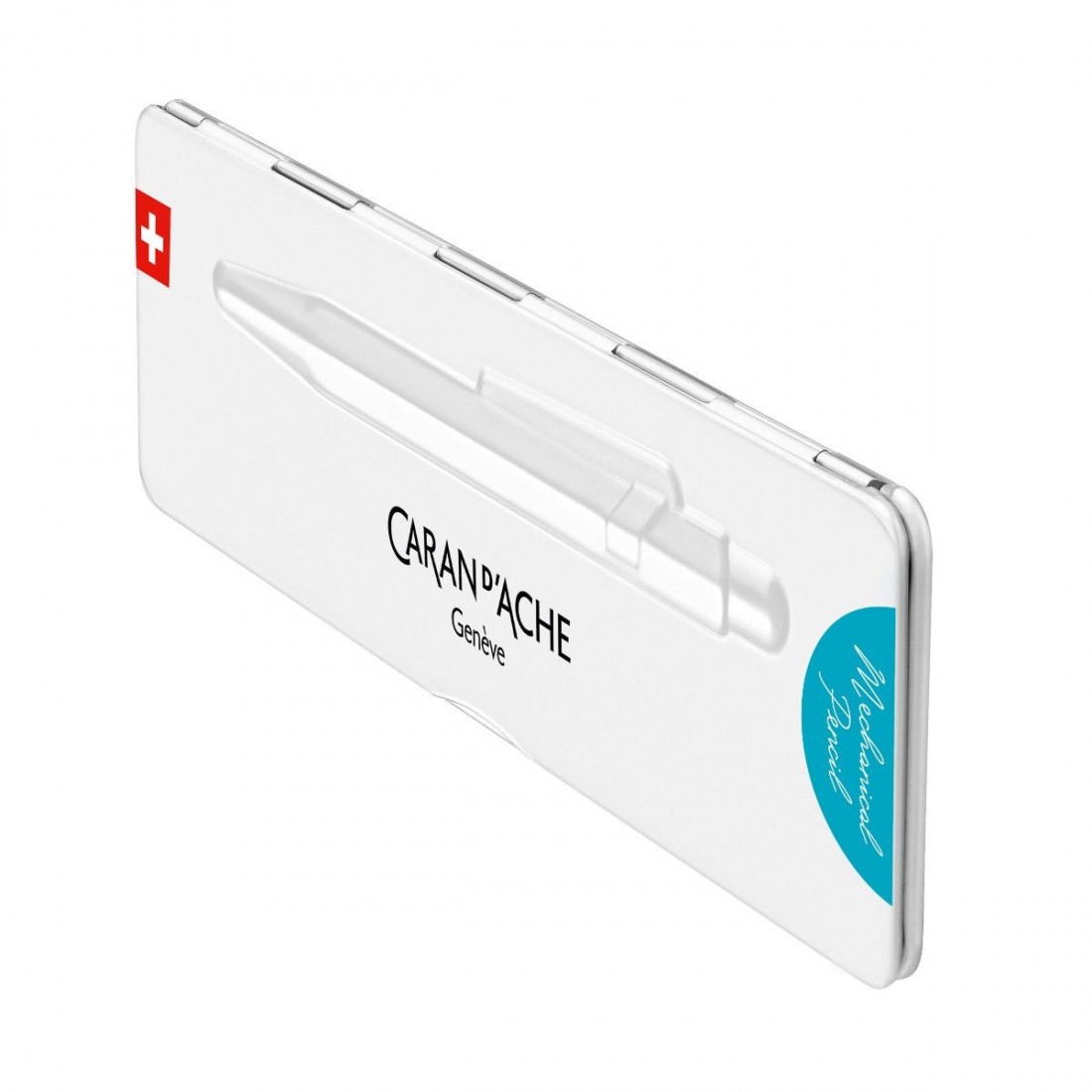 Caran DAche 849 Colormat-X Mettalic Turquoise Mechanical Pencil 0844.681.