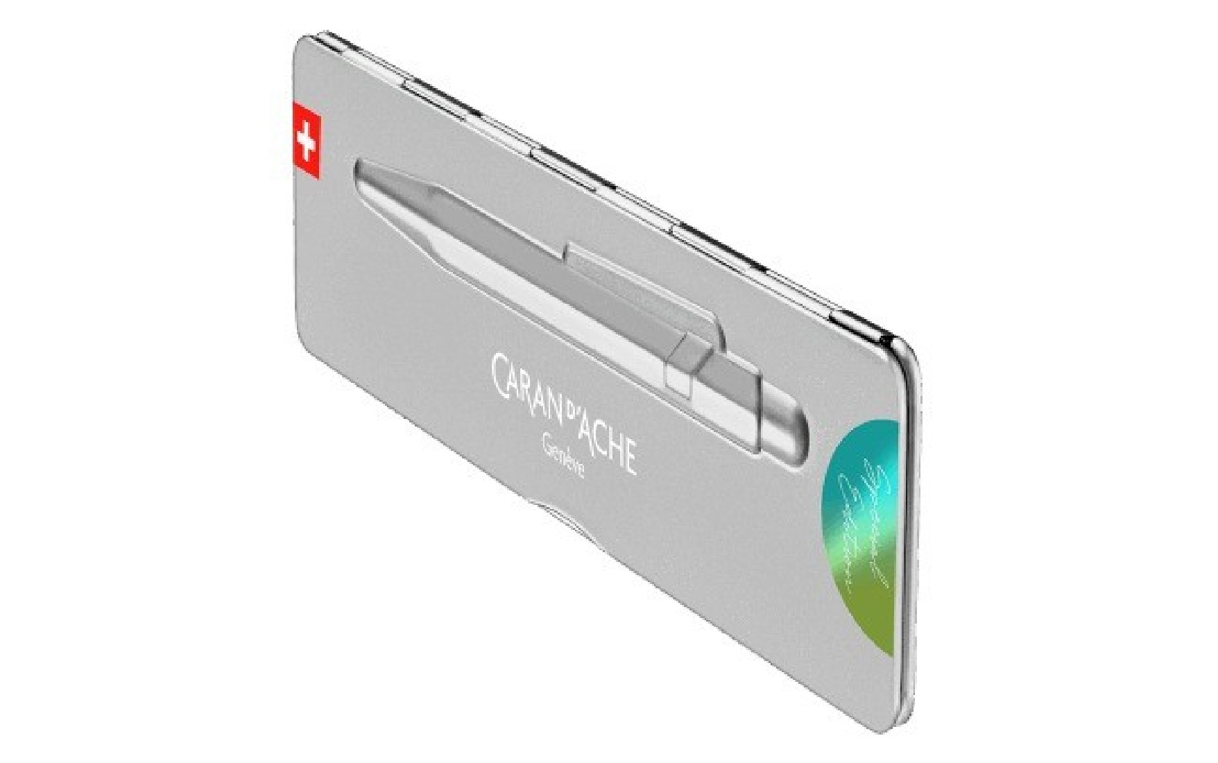 Caran d Ache 849  CLAIM YOUR STYLE Green Arctic Ballpoint Pen - Special Edition 849.587