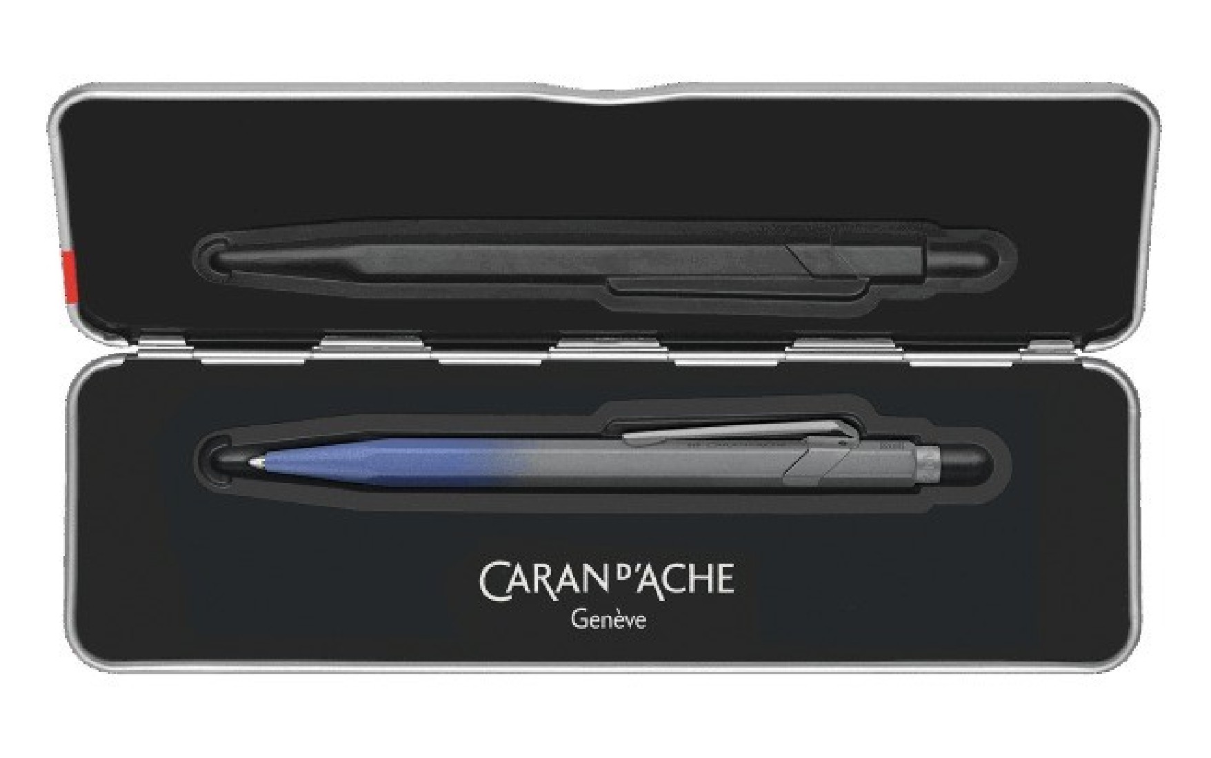 Caran d Ache 849  CLAIM YOUR STYLE Stormy Blue Ballpoint Pen - Special Edition 849.589