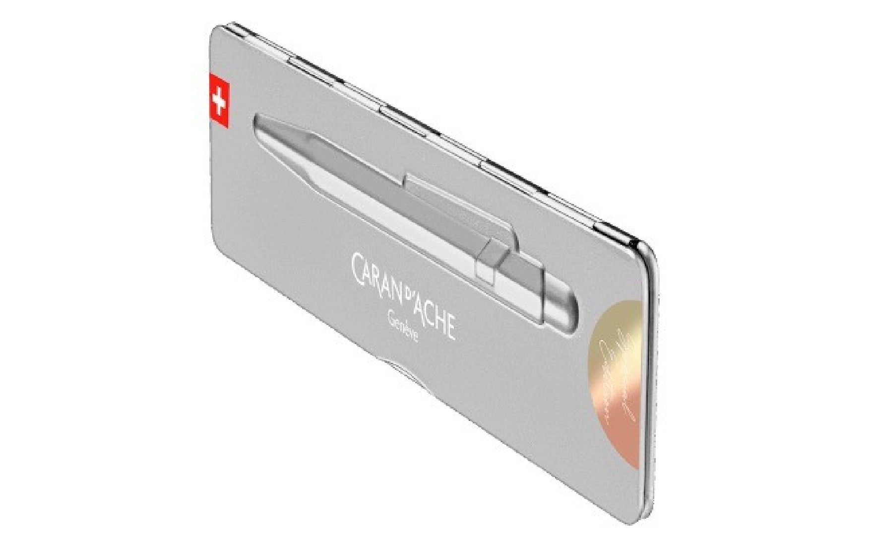 Caran D ache 849  CLAIM YOUR STYLE Sunstone Pink Ballpoint Pen  Special Edition 0849.588